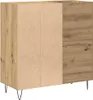 vidaXL Skříňka na desky s policí Artisan dub 85 x 38 x 89 Náhled obrázku produktu 6
