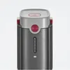 Close-up of the top part of a vacuum cleaner, showing buttons and battery indicator. Produktbild-Vorschau
