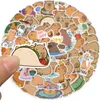 Jumada's - Capybara-Aufkleber - 50 Stk. - Tiere - Laptop - Produktbild-Vorschau 2