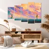 Bild auf Leinwand - Leinwandbild - Menschen Wiese Natur - Produktbild-Vorschau 7