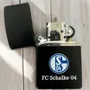 Original Zippo Feuerzeug Schalke 04 schwarz matt Druck NEU Produktbild-Vorschau 3