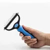 Brosse double face pour chiens et chats contre la mue et Voir les images du produit 13