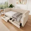 MODFU Schlafsofa Tagesbett 90x200cm mit hohe Rückenlehne, Produktbild-Vorschau 2