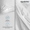 Komfortec Premium Bettwäsche 200x200 cm Bettbezug + 40x80 Produktbild-Vorschau 5