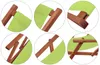 Liegestuhl pistazie Kissen Tisch Deckchair Holz Buche Produktbild-Vorschau 7