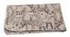 A folded blanket with a safari animal print. Produktbild-Vorschau