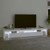 Mobile TV con luci LED bianco 260x36,5x40 cm Anteprima dell’immagine prodotto 2