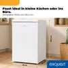 Exquisit Vollraumkühlschrank KS516-V-040E weiss | 127 l Produktbild-Vorschau 3