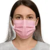 Medizinische Einwegmaske Typ IIR, rosa, 3-lagig, 50 Stück – Produktbild-Vorschau 5