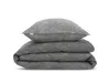 ZO!Home Paisley di Lino Bettwäsche 135 Dark Grey Bettwäsche Produktbild-Vorschau 5