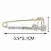 Épingle de sûreté broche avec cristal strass Hockzeit Voir les images du produit 2