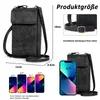 Schultertasche Handytasche Damen Cross-Body zum Umhängen Produktbild-Vorschau 7