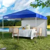 Gazebo pieghevole Wiltec 3 x 3 m blu con ruote, gazebo Anteprima dell’immagine prodotto 2