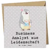 Mr. & Mrs. Panda Deluxe Karte Business Analyst Leidenschaft Produktbild-Vorschau 1
