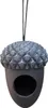 Esschert Design Mangeoire pour oiseaux Gland Gris-Noir 16,1 Voir les images du produit 5