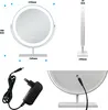 Rund Kosmetikspiegel 40cm,LED Schminkspiegel mit Weiß Produktbild-Vorschau 6