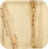 Papstar Palmblatt Teller eckig "pure" 25,5 x 25,5 cm, 25 Produktbild-Vorschau 1