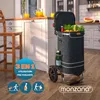 MONZANA Carrello della Spesa 3in1 56L fino a 50 kg Borsa Anteprima dell’immagine prodotto 2