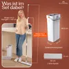ALANBERG® XL-Flachmopp mit Zweikammersystem - Weiß, Produktbild-Vorschau 6