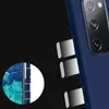 A close-up of a dark blue phone case with a cut-out showing the phone's camera. Podgląd zdjęcia produktu