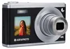 A digital camera is shown with a woman's photo on its screen. Náhľad obrázku produktu
