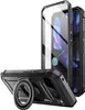 A black phone case with a ring holder is shown from a diagonal angle. Náhľad obrázku produktu