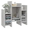 vidaXL Policová skříň Concrete Grey 60x26x60 cm Dřevěný Náhled obrázku produktu 4