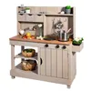 MUDDY BUDDY® Matschküche "Explorer" warmgrau Produktbild-Vorschau 1