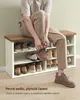 Botník s posedom LSB036W02, 6 priehradiek, 29,5 x 100 x 50 Náhľad obrázku produktu 5