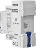 A close-up, angled view of a white astronomical time programmer device mounted on a DIN rail. Náhled obrázku produktu
