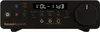 A front-facing studio shot of a black audio device with various buttons, ports, and a digital display. Produktbild-Vorschau