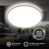LED Deckenlampe Deckenleuchte Wohnzimmer Backlight Produktbild-Vorschau 2