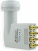 A satellite LNB (Low-Noise Block downconverter) with multiple outputs. Podgląd zdjęcia produktu