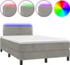 A bed with LED lighting. Produktbild-Vorschau