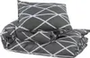 vidaXL Set di biancheria da letto grigio 155x220 cm cotone Anteprima dell’immagine prodotto 3