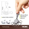 TROIKA KYR60-GM, Kołko do kluczy, Czarny, Chrom, 50 g Podgląd zdjęcia produktu 8