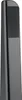 A close-up view of the top part of a black TV stand. Produktbild-Vorschau