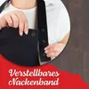 Kochschürze, Baumwolle, 75x100 cm, schwarz mit Produktbild-Vorschau 2