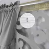 Fertiggardine Set mit Filz Panel Grau Stretch 145x160cm Produktbild-Vorschau 4
