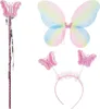 Fee Karneval Flügel Haarreif Magic Wand Märchen Feenzauber Produktbild-Vorschau 3