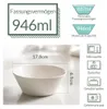 DOWAN Keramik Schüsseln 946 ml 4 Stück, Große Suppenschalen Produktbild-Vorschau 3