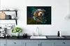 MuchoWow® Gerahmtes Poster Hund - Welpe - Blumen - Natur - Produktbild-Vorschau 3