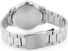 A close-up view of the clasp and bracelet of a silver watch. Náhled obrázku produktu