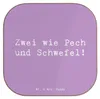 Mr. & Mrs. Panda Tischuntersetzer Spruch Produktbild-Vorschau 1