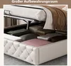 STILVORA Polsterbett 140x200cm mit LED-Beleuchtung, Produktbild-Vorschau 5