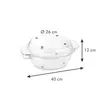 Tescoma Runder Bräter mit Deckel GrandCHEF 32 cm, aus Glas Produktbild-Vorschau 4