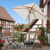 Sekey Rechteckiger Sonnenschirm 200x150 cm Holzoptik, Produktbild-Vorschau 3