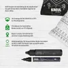 KREUL Textil Marker Opak 4er Set Black & White Produktbild-Vorschau 5