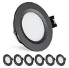 Gr4tec 3W LED inbouwspot 12V, aluminium LED spot, dimbaar, Productafbeelding-voorbeeld 1