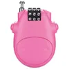 A pink combination lock shaped like a pig's head. Produktbild-Vorschau